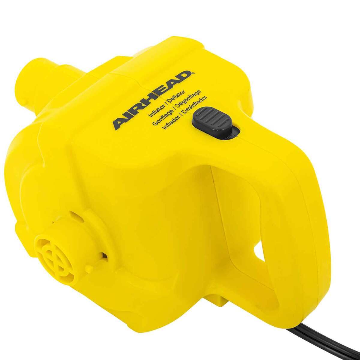Airhead 12 Volt Towable Air Pump - Yellow Airhead 12 Volt Towable Air Pump - Yellow