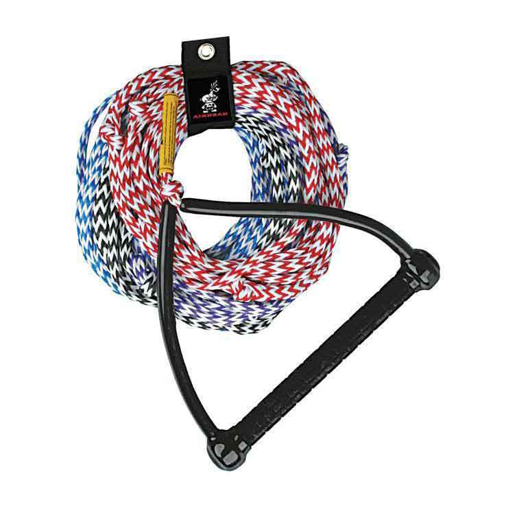 Airhead 75' 4-Section Water Ski Rope with Tractor Handle - Red/Blue Airhead 75' 4-Section Water Ski Rope with Tractor Handle - Red/Blue