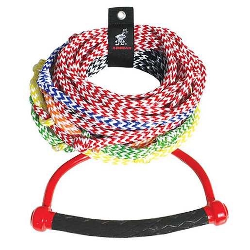 Airhead 8 Section Radius Handle Water Ski Rope - Multicolored