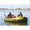 Airhead Angler Bay 6 Personal Inflatable Fishing Boat - 11.67ft Green - Green