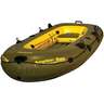 Airhead Angler Bay Inflatable 4 Person Boat - 9.1ft, Green - Green