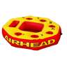 Airhead Aqua Oasis Floating Cooler - Red/Yellow