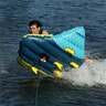 Airhead Carve 1 Person Towable Tube - Teal/Yellow