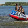 Airhead Chariot Warbird 3 3-Person Towable Tube - Gray/Blue