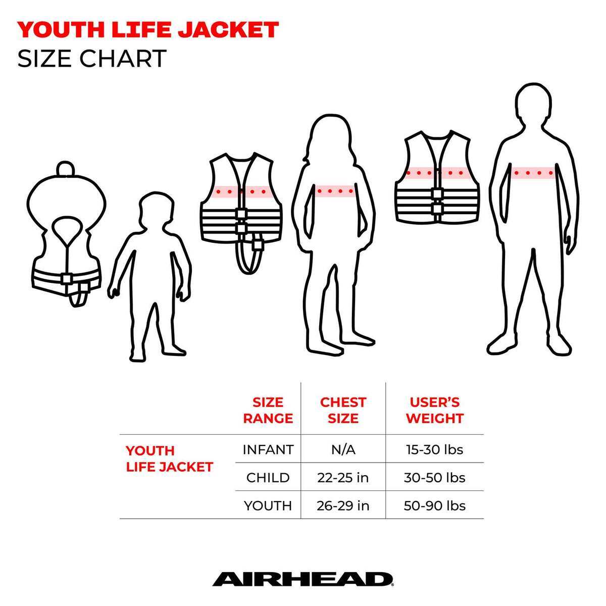 Airhead Crayon Fish Life Jacket - Blue Child Airhead Crayon Fish Life Jacket - Blue Child