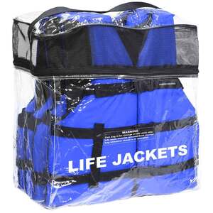 Airhead General Boating Life Jacket - Adult 4 pack