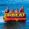 Airhead Great Big Mable 4 Person Towable - Red/Orange