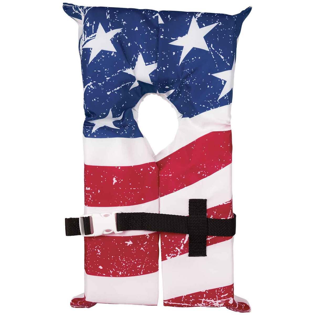 Airhead Keyhole Life Jacket - 4pk, Adult - Stars and Stripes Adult Airhead Keyhole Life Jacket - 4pk, Adult - Stars and Stripes Adult