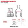Airhead Livery Paddle Vest Life Jacket - Adult Oversize - Orange Adult Oversize