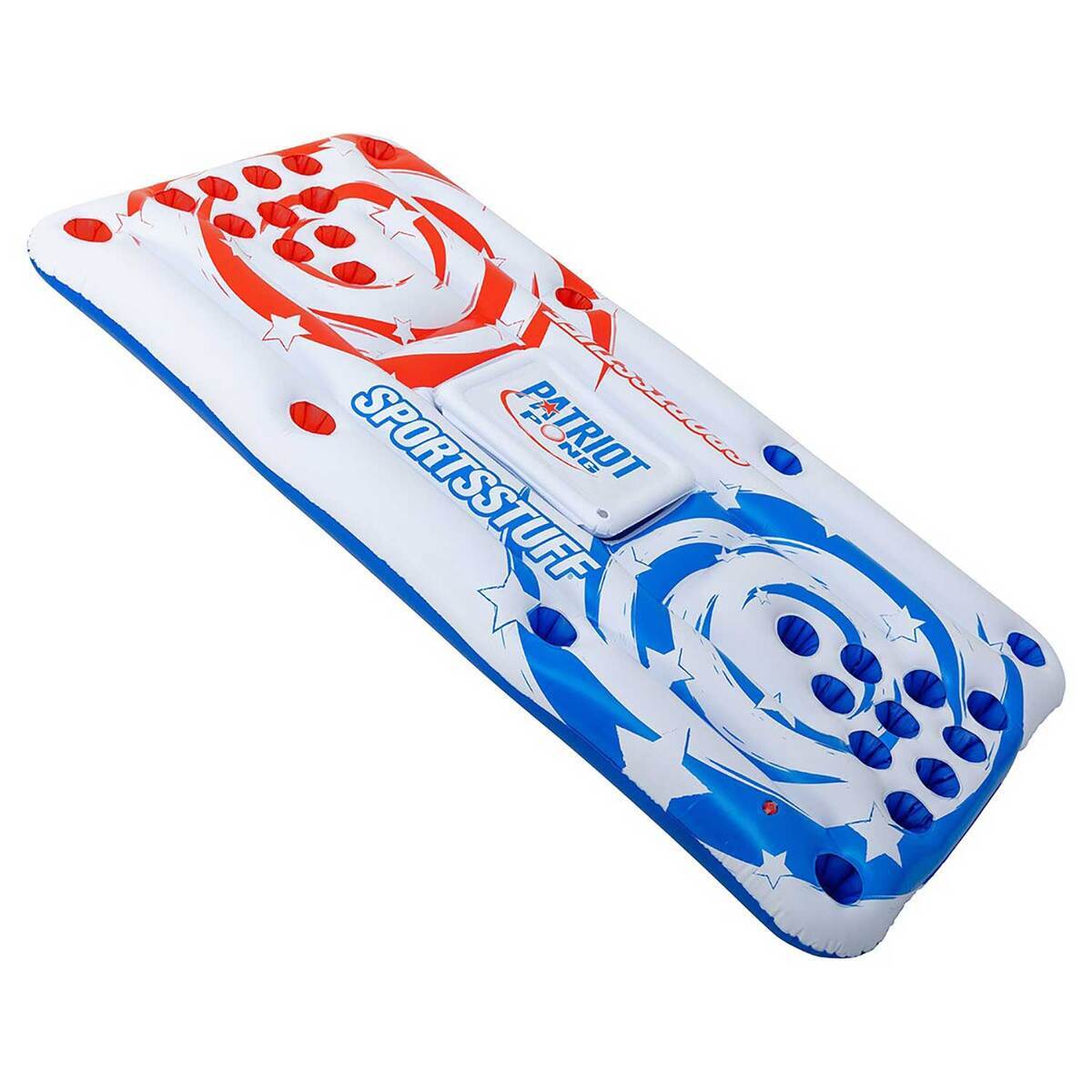 Airhead Patriot Pong - Red/ White/ Blue 76.5in x 41.5in Airhead Patriot Pong - Red/ White/ Blue 76.5in x 41.5in