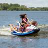 Airhead Space Shuttle Inflatable Three Person Towable - White/Black