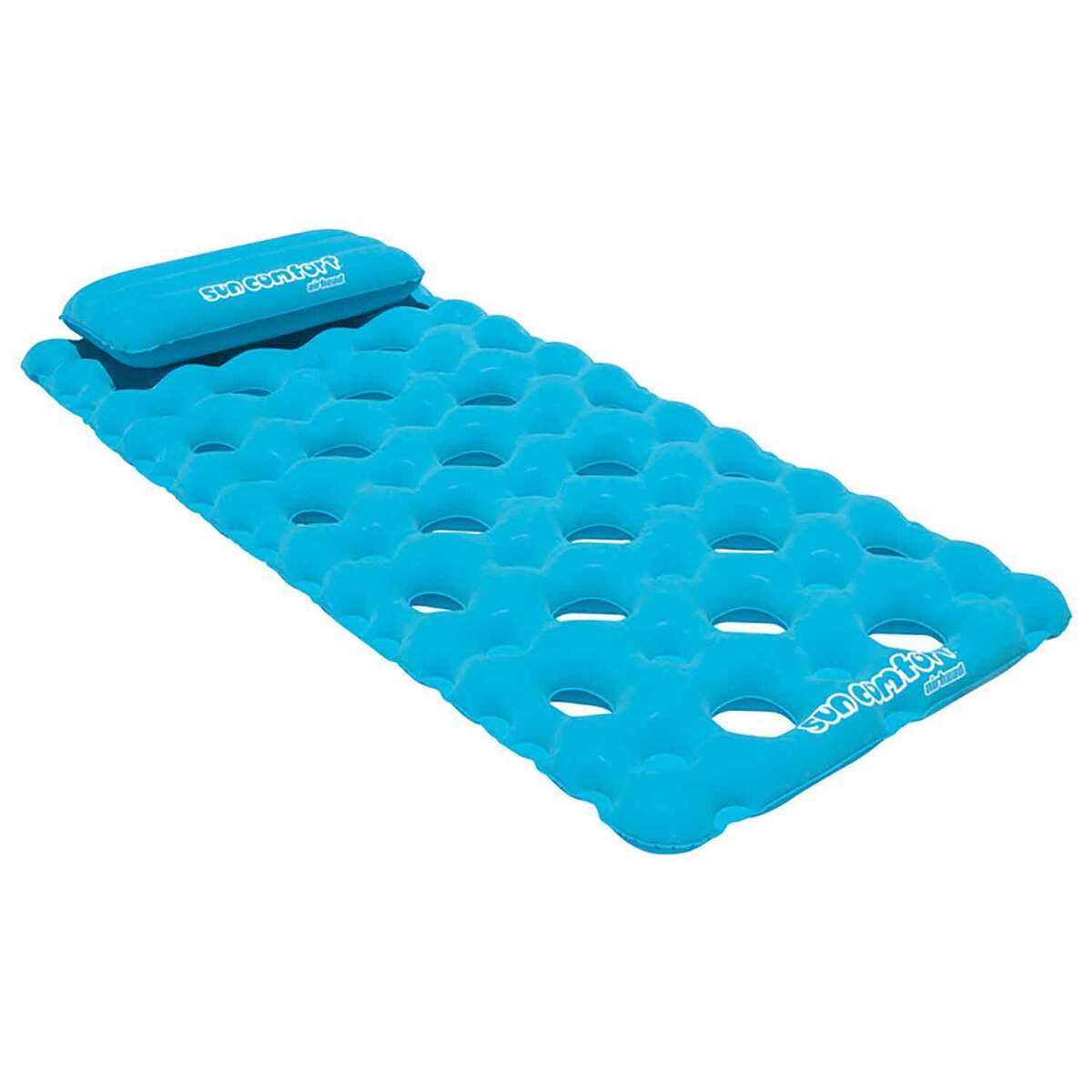 Airhead Sun Comfort Pool Mattress 1 Person Float - Sapphire - Sapphire Airhead Sun Comfort Pool Mattress 1 Person Float - Sapphire - Sapphire