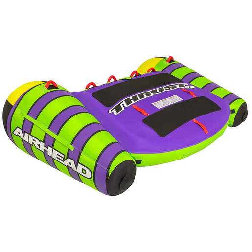 Airhead Thrust 3 Person Towable Tube - Purple/Green