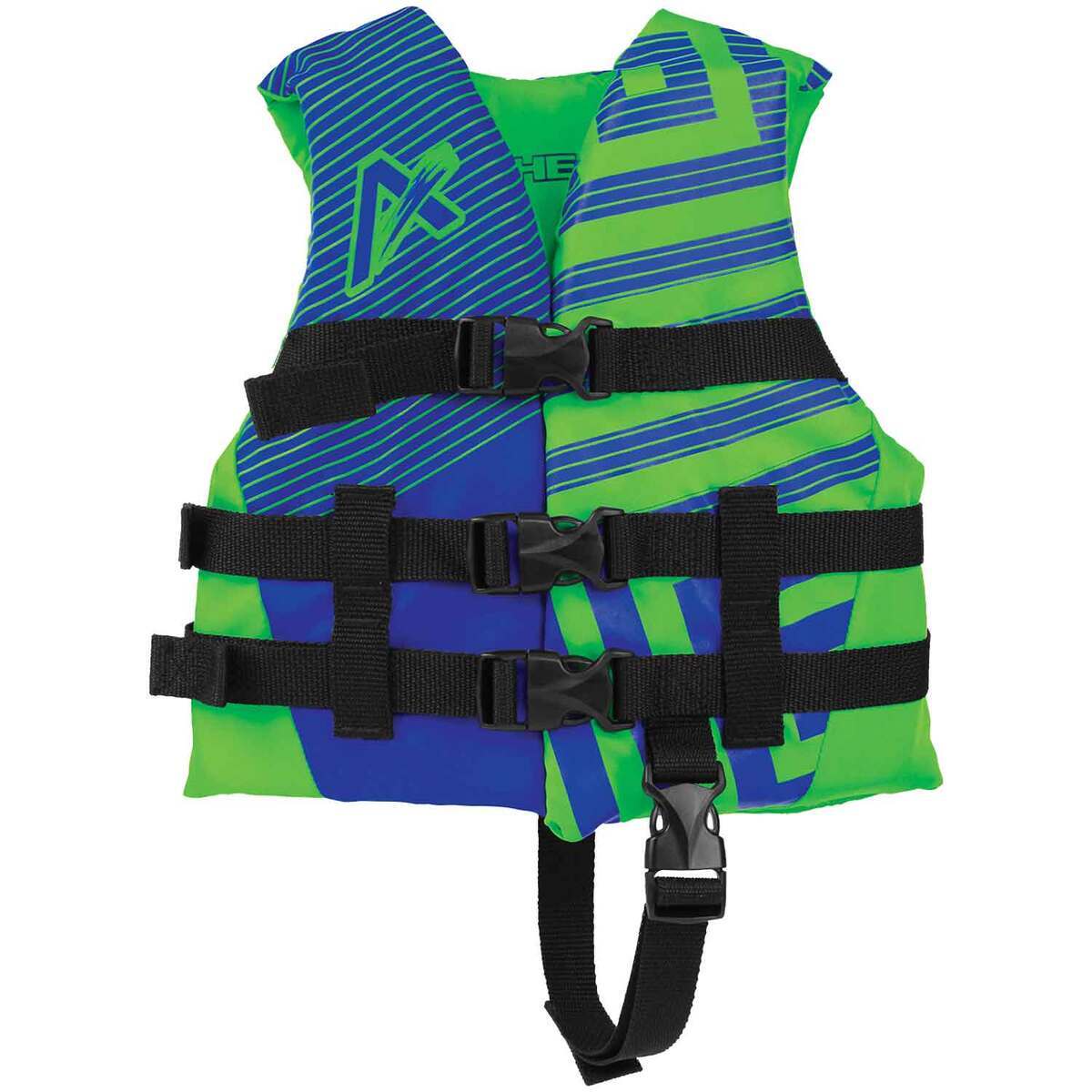 Airhead Trend Life Jacket - Child - Blue/Green Child Airhead Trend Life Jacket - Child - Blue/Green Child