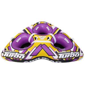 Airhead Turbo Blast 3 Rider Inflatable and Towable Water Tube