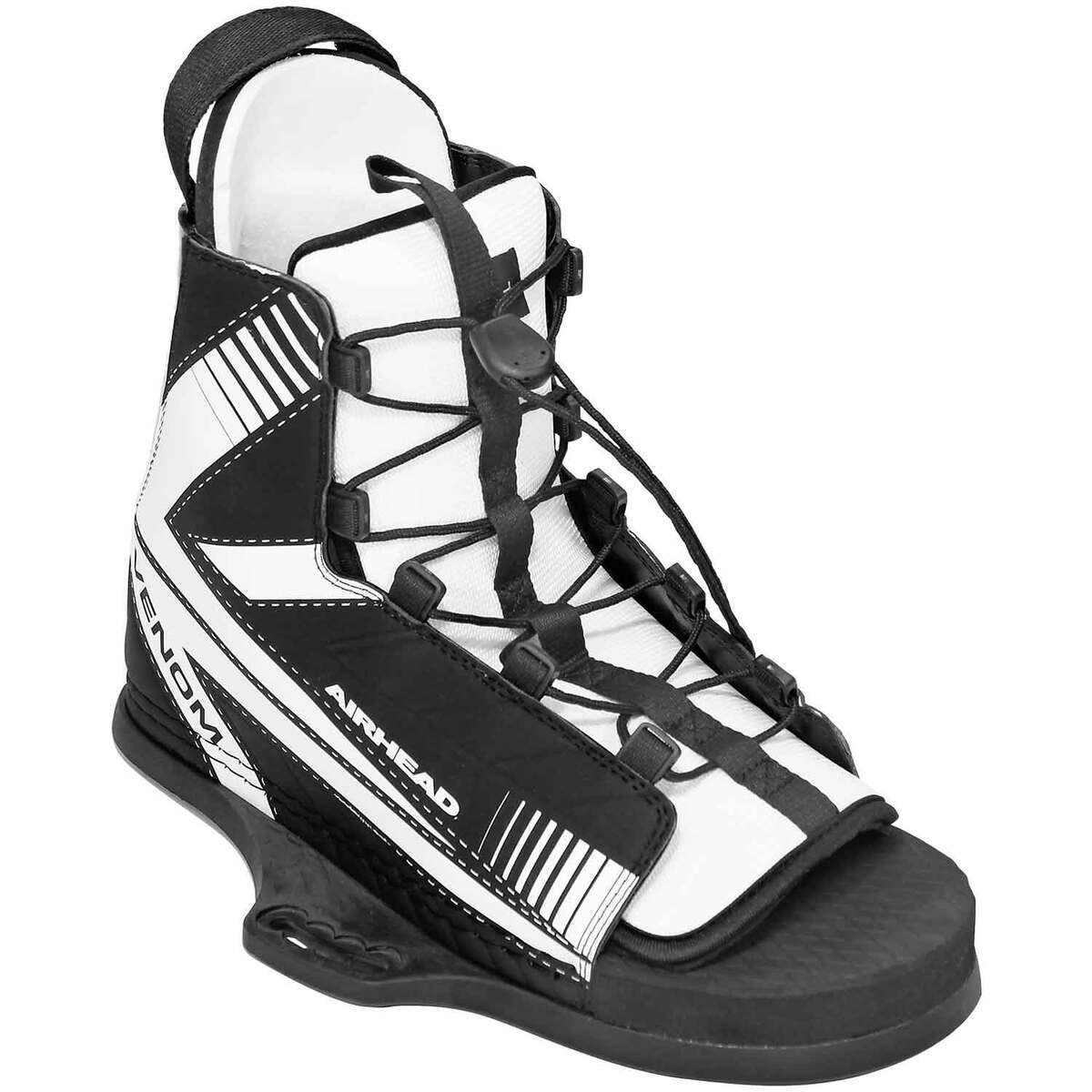 Airhead Venom Wakeboard Binding - Black and White Airhead Venom Wakeboard Binding - Black and White
