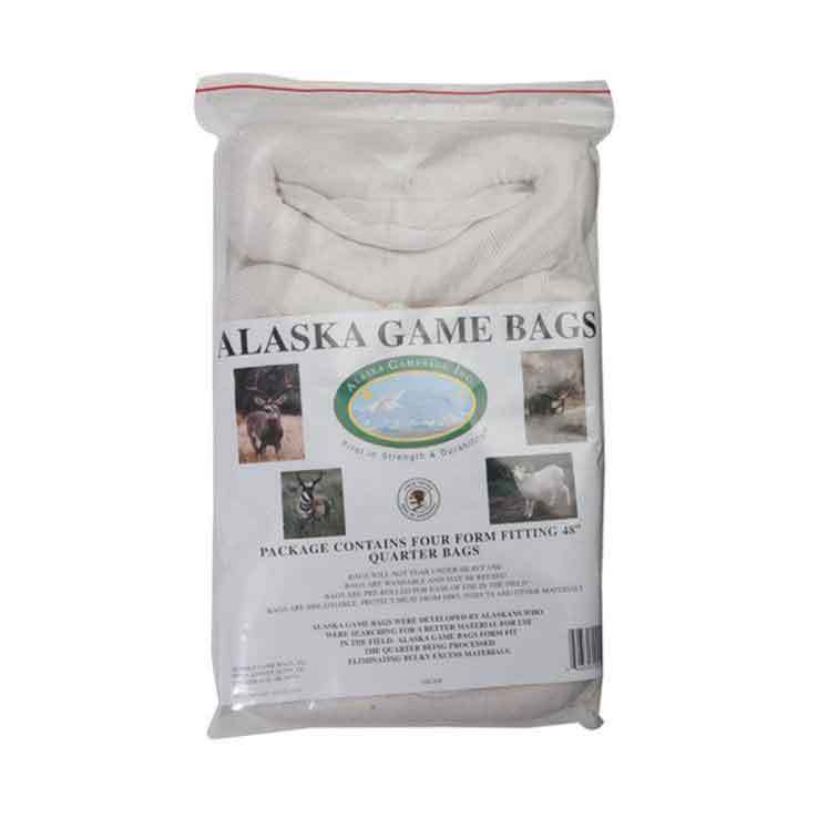 Alaska Game Bags rolled Quarter Game Bags 4pk Sportsman's Warehouse