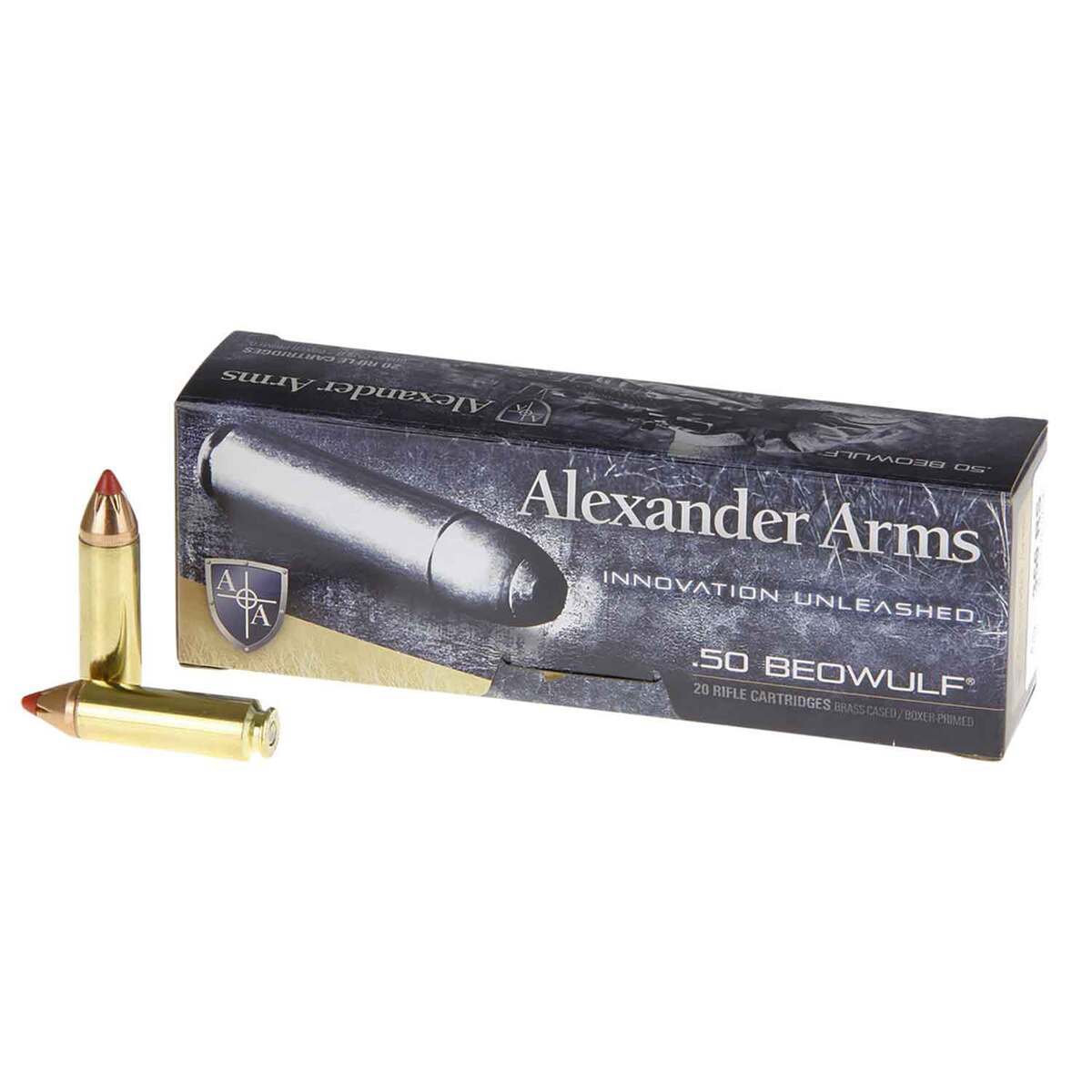 Alexander Arms Hornady FTX 50 Beowulf 300Gr Rifle Ammo- 20 Rounds Alexander Arms Hornady FTX 50 Beowulf 300Gr Rifle Ammo- 20 Rounds