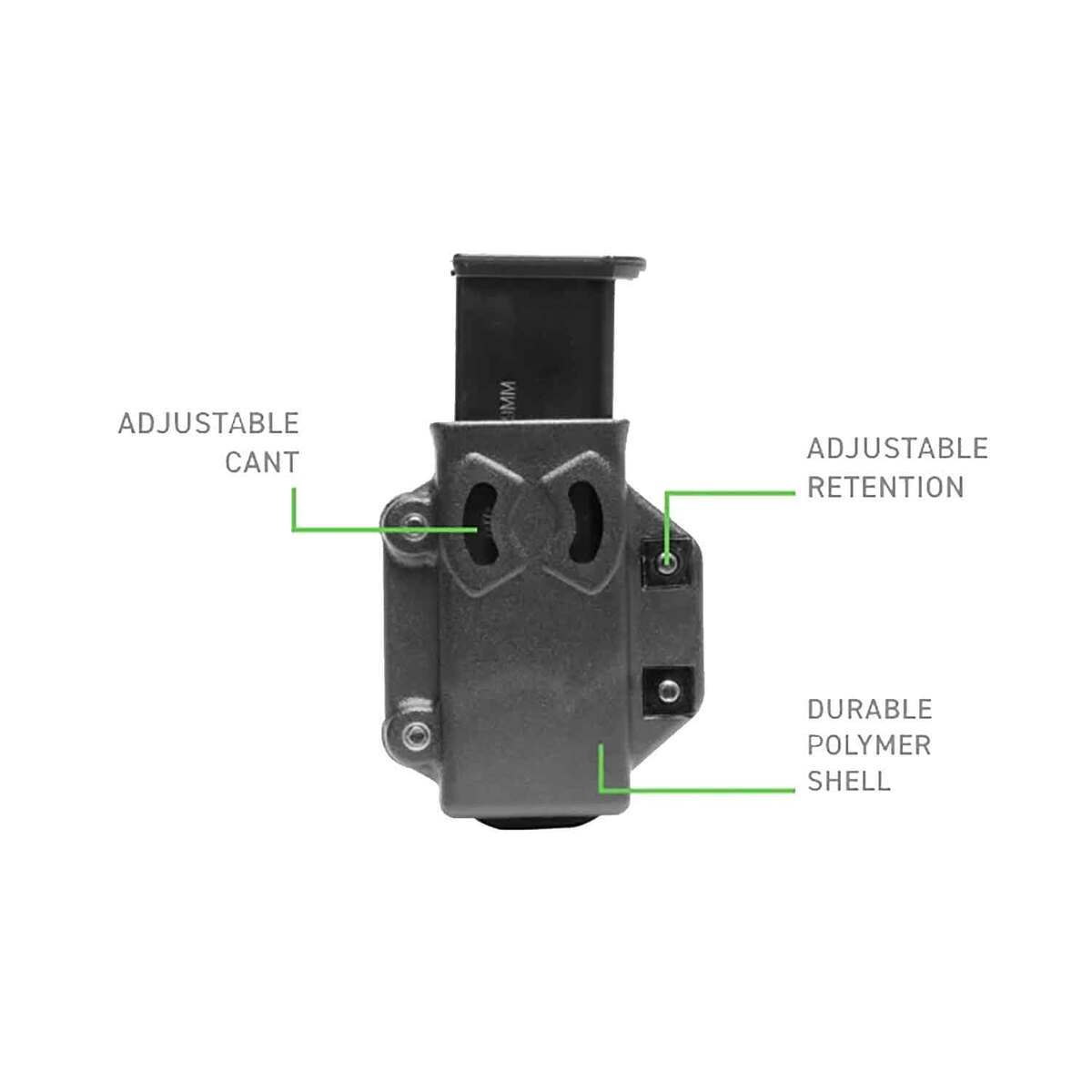 Alien Gear Photon Mag Carrier with Sidecar Attachment - Black Alien Gear Photon Mag Carrier with Sidecar Attachment - Black
