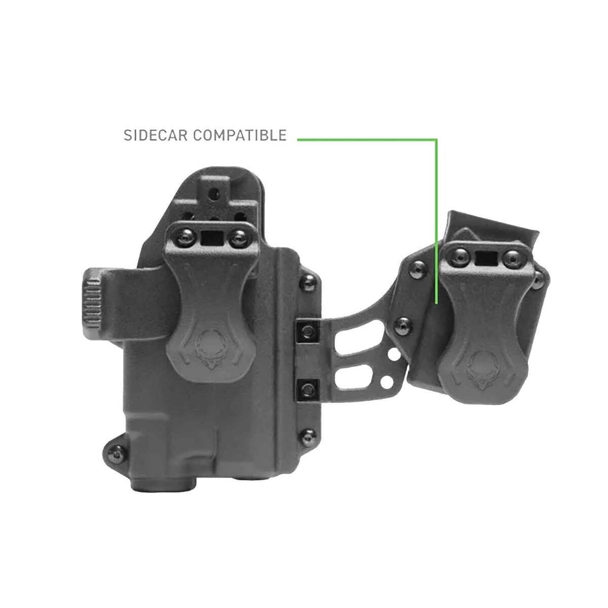 Alien Gear Photon Mag Carrier with Sidecar Attachment - Black Alien Gear Photon Mag Carrier with Sidecar Attachment - Black