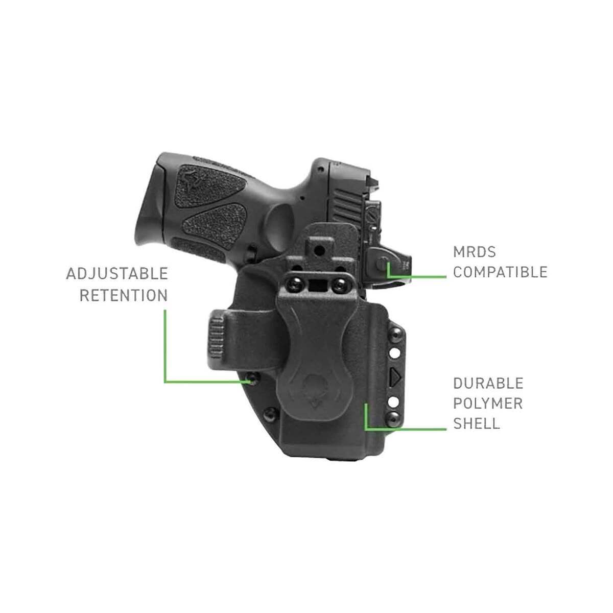 Alien Gear Photon Non-Light Springfield Armory Hellcat Pro Ambidextrous ...