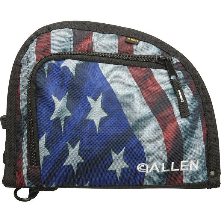 Allen Auto-Fit Tactical 9in Handgun Case - USA Flag Allen Auto-Fit Tactical 9in Handgun Case - USA Flag