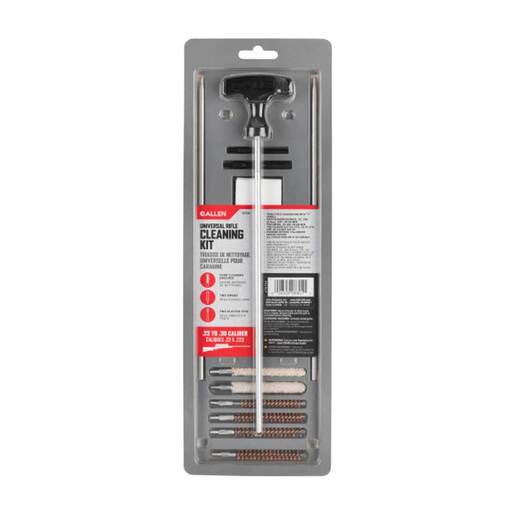 Allen Co Universal Rifle Cleaning Kit - Multi Caliber - Grey
