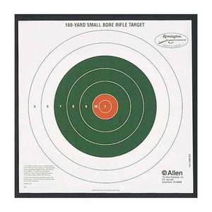Allen Bullseye Style 100 Yard Sight In Targets - 12 Pack