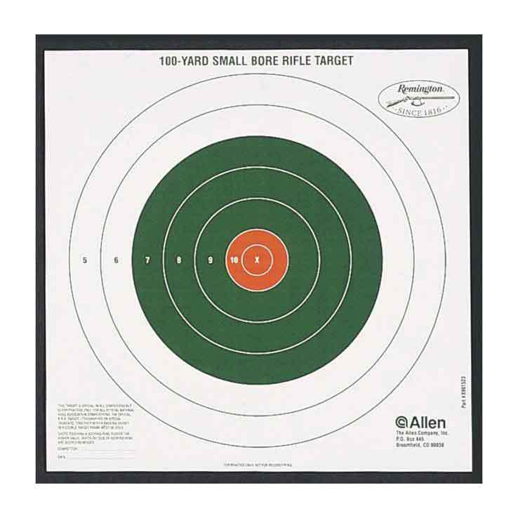 Allen Bullseye Style 100 Yard Sight In Targets - 12 Pack Allen Bullseye Style 100 Yard Sight In Targets - 12 Pack