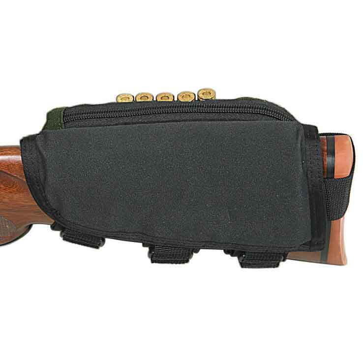 Allen Buttstock Shotgun Shell Holder - Black Allen Buttstock Shotgun Shell Holder - Black