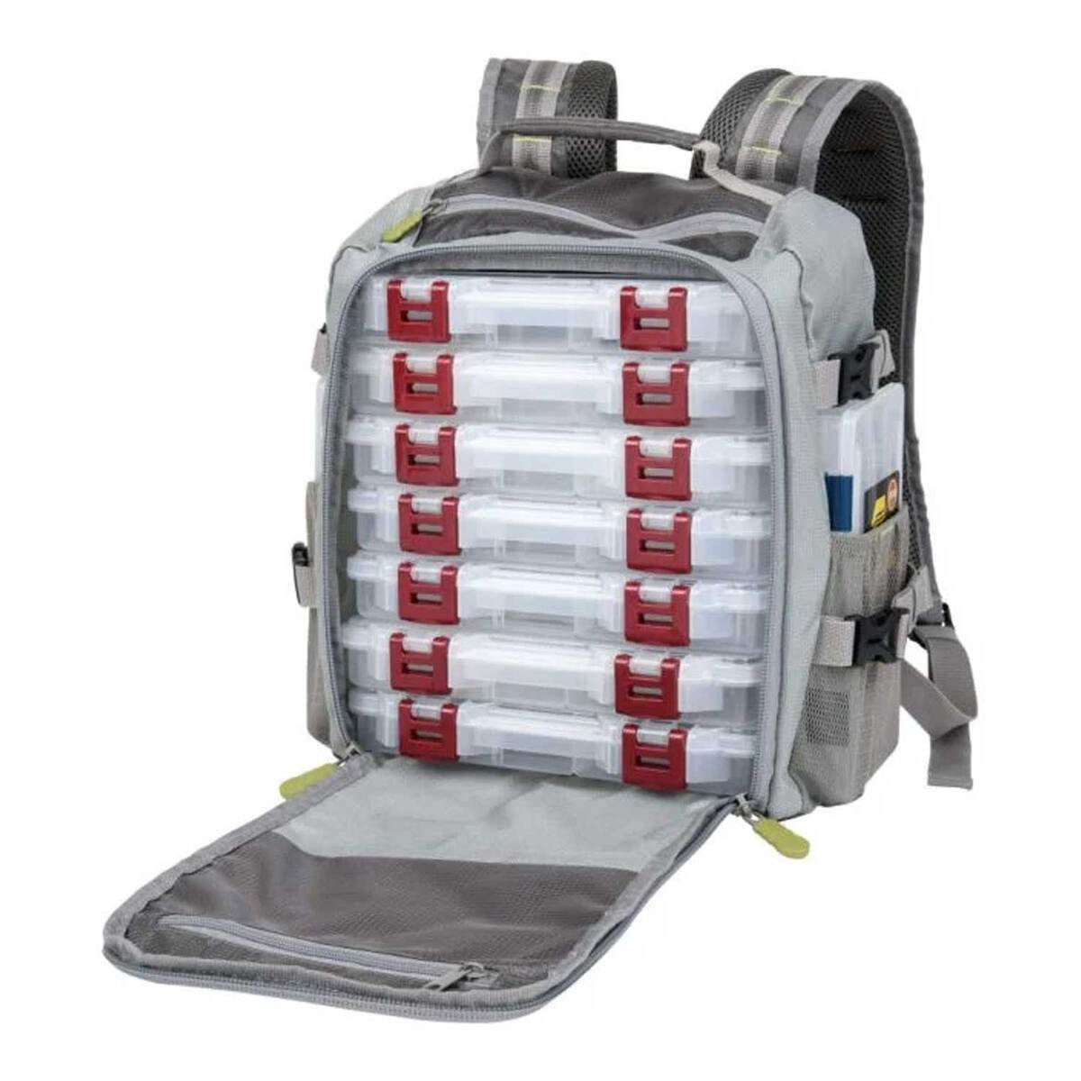Compact Fishing Rucksacks Allen Chatfield Compact Fishing Backpack - Gray/Lime, 17.6 Liter ...