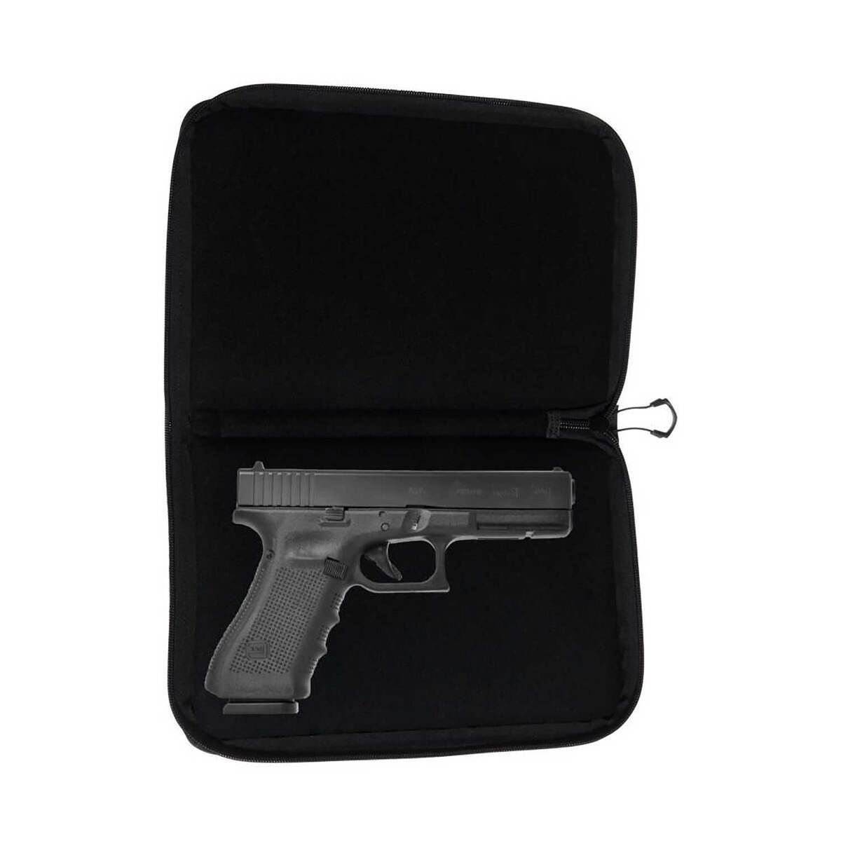 Allen Co Auto-Fit 2.0 Deluxe 11in Handgun Soft Case - Black - Black Allen Co Auto-Fit 2.0 Deluxe 11in Handgun Soft Case - Black - Black
