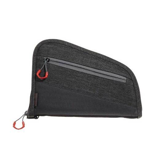Allen Co Auto-Fit 9in Handgun Soft Case – Heather Gray/Red – Gray