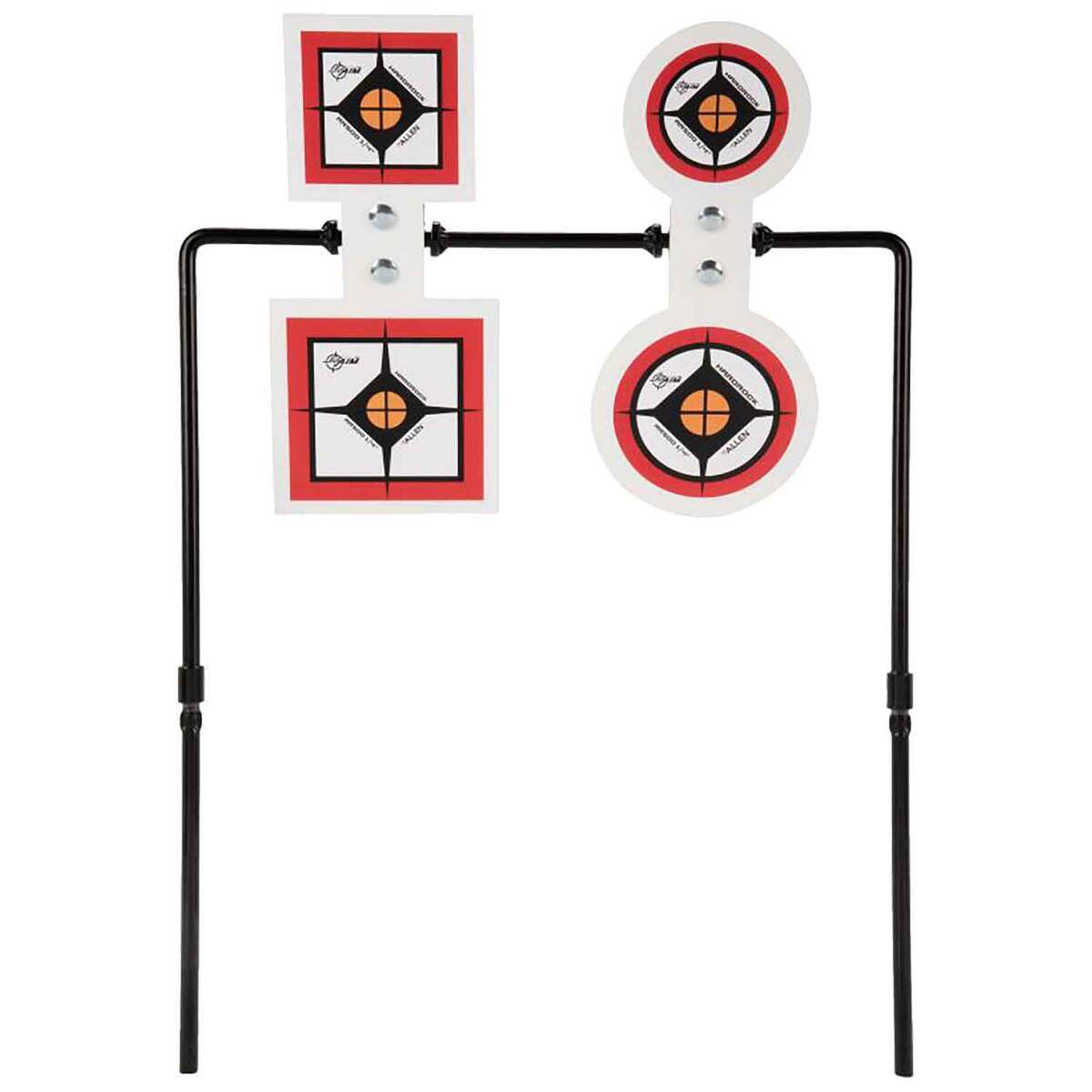 Allen EZ Aim Hardrock AR500 Double Spinner Targets with Stand ...