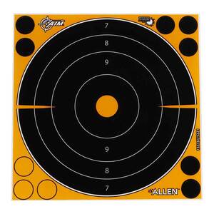 Allen Co EZ-Aim Splash Bullseye Adhesive Paper Target