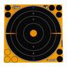 Allen EZ-Aim Splash Bullseye Adhesive Paper Target - 30 Pack - Black