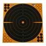 Allen EZ-Aim Splash Bullseye Adhesive Paper Target - 5 Piece - Black