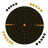 Allen EZ-Aim Splash Bullseye Adhesive Paper Target - 5 Piece - Black