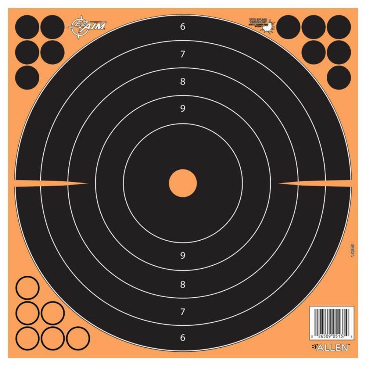 Allen Co EZ Aim Splash Reactive Paper Targets - 100 Pack | Sportsman's ...