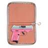 Allen Co Girls with Guns Lockable Roses Are Gold 9in Soft Handgun Case - Pink