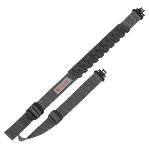 Allen Co Ruger Trak Web Rifle Sling with Swivels - Gray - Gray 36in