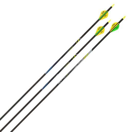 Allen Razor 350 spine Carbon Arrows – 3 Pack – Yellow