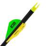 Allen Razor 350 spine Carbon Arrows - 3 Pack - Yellow