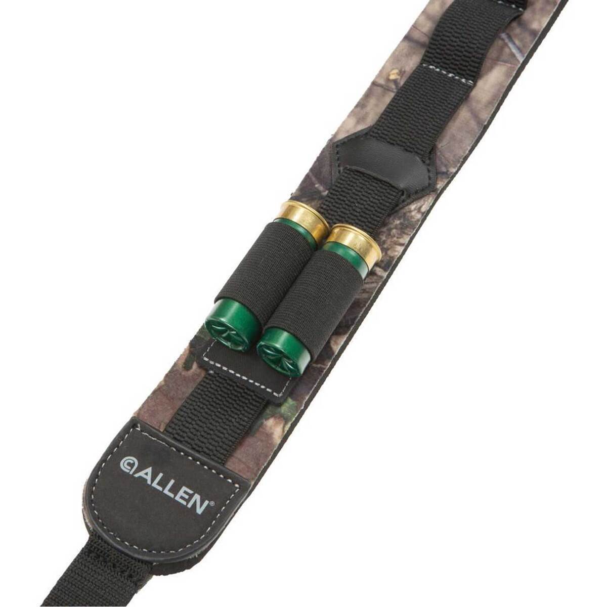 Allen Shotgun Sling w/ Shotgun Shell Loops Neoprene Sling - Mossy Oak - Camo Allen Shotgun Sling w/ Shotgun Shell Loops Neoprene Sling - Mossy Oak - Camo