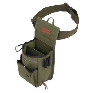 Allen Co Triumph Rip-Stop Double Compartment Shell Bag - Olive, 52in Waist Belt