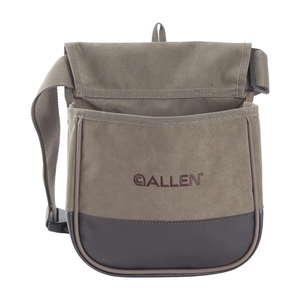 Allen Company Select Canvas Double Compartment Shell Bag - Tan