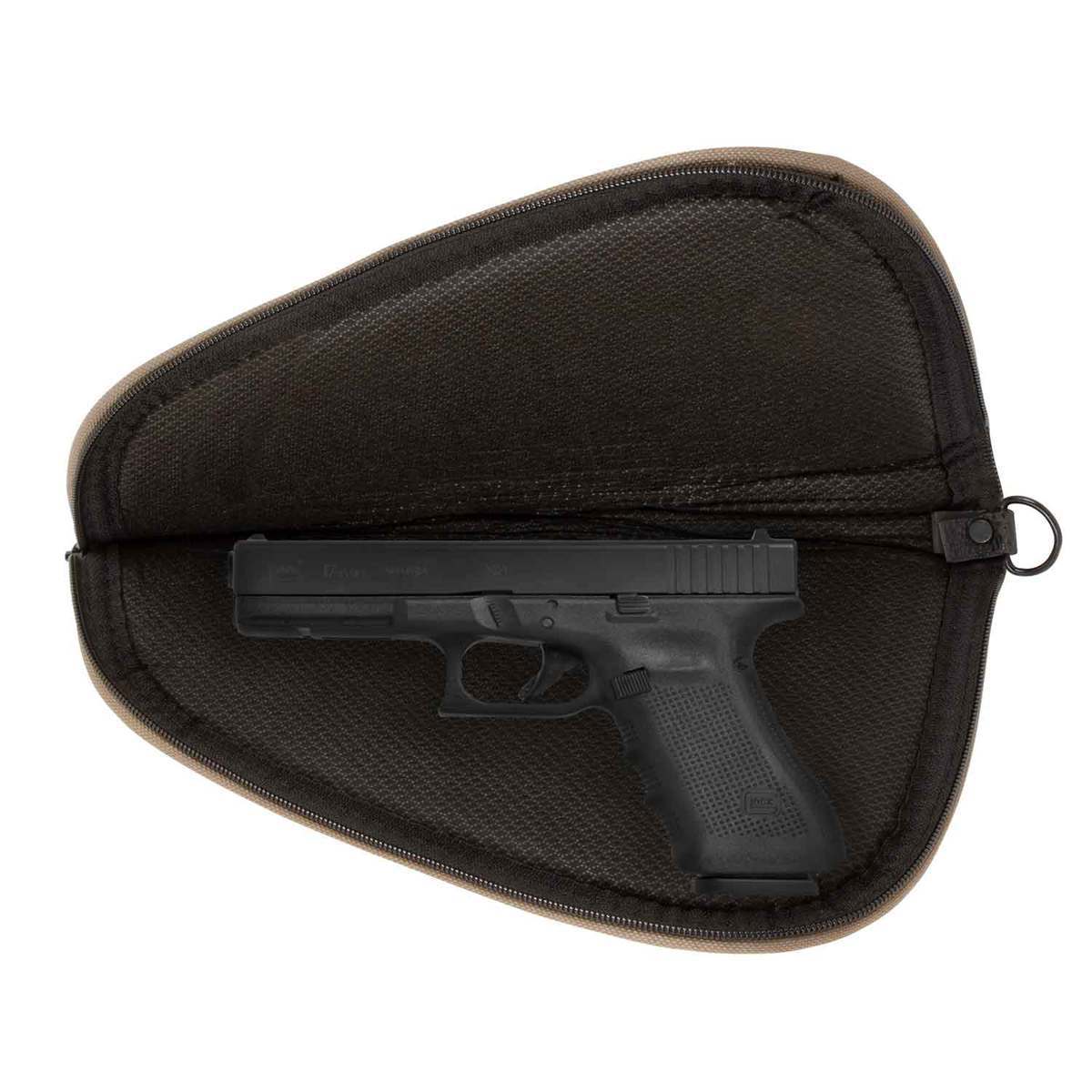 Allen Deluxe 11in Handgun Case - Taupe/Tan Allen Deluxe 11in Handgun Case - Taupe/Tan