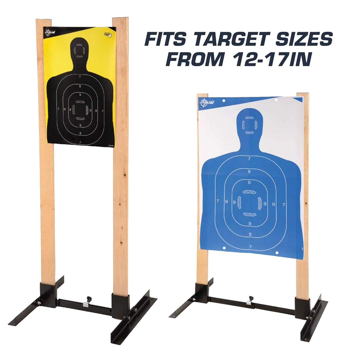 Allen Vision Stand Example Allen EZ Aim 1-3in Steel Target Shooting Stand - 2 Pack - Black ...
