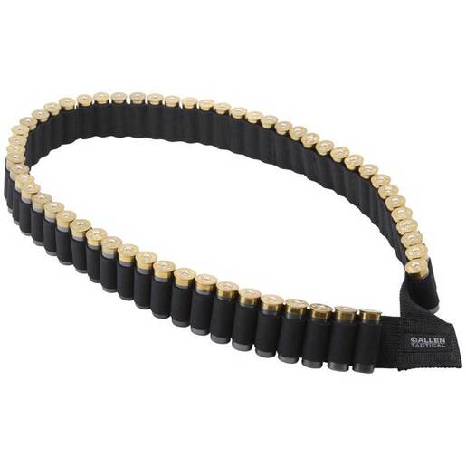 Allen Heavy Duty Shotshell Bandolier – Black – Black