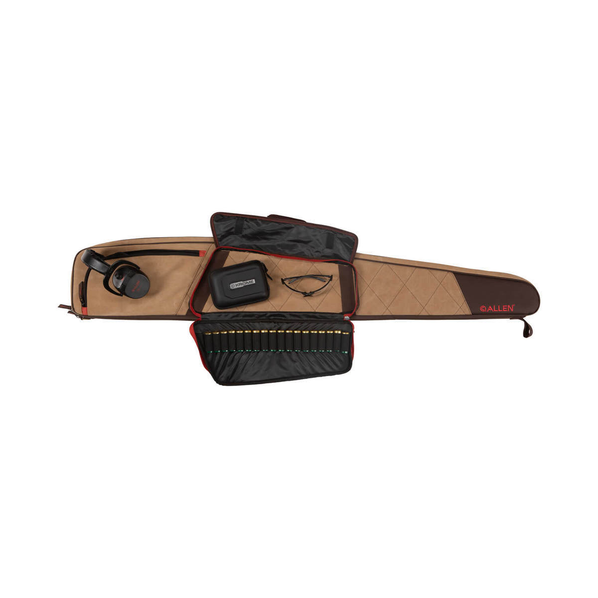 Allen Humbolt 52in Shotgun Case - Tan/Brown Allen Humbolt 52in Shotgun Case - Tan/Brown